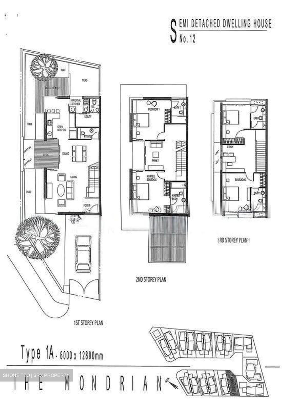 The Mondrian (D21), Semi-Detached #619203431